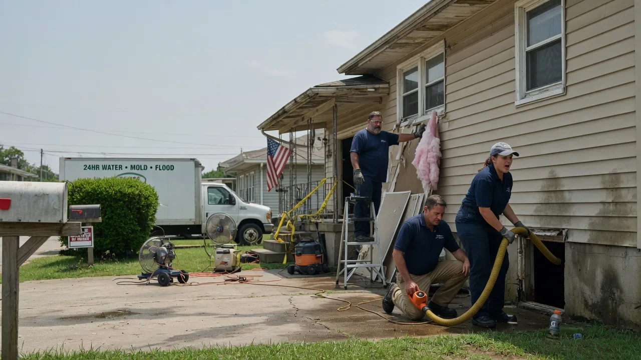Water Damage Repair in Alverton, PA near me